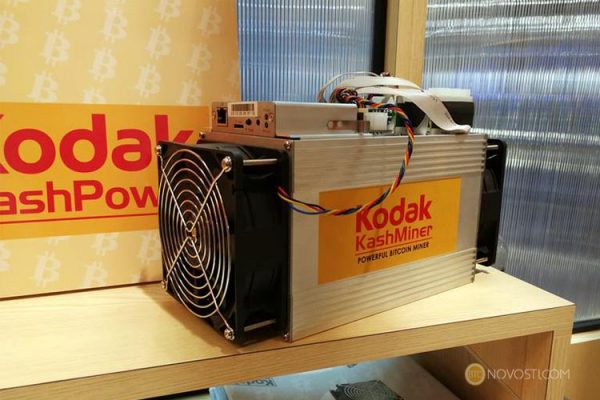 KODAK продемонстрировали оборудование для майнинга KashMiner