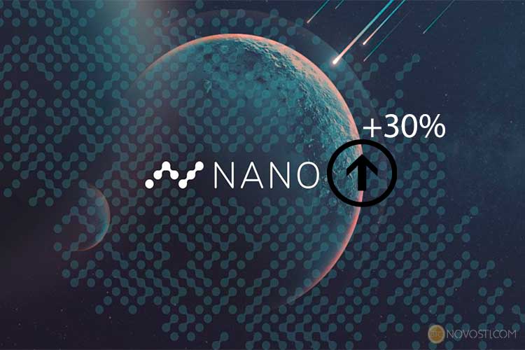 Курс Nano продолжает расти с 30% прибыли