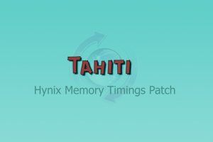 Tahiti – программа для исправления таймингов памяти Hynix AMD