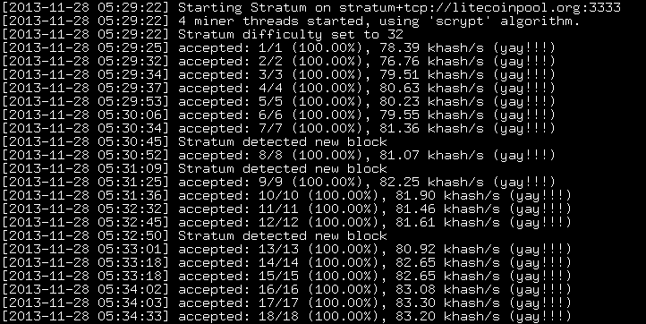 Запуск Cpuminer-opt или Cpuminer-gr