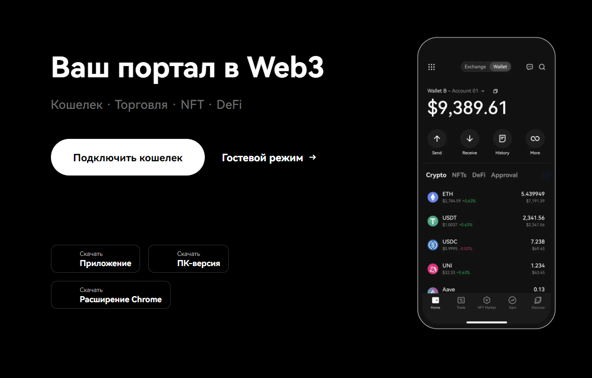 О приложении Bybit Wallet