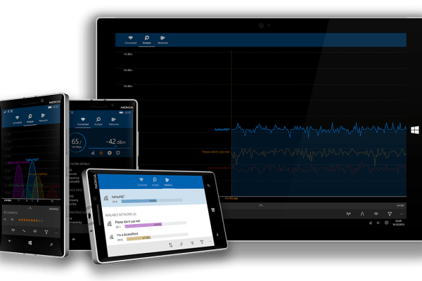 WiFi Analyzer - анализ Wi-FI сетей и проверка уровня сигнала