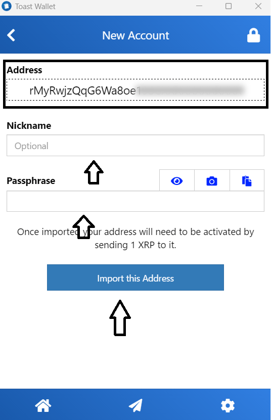 Ввод данных