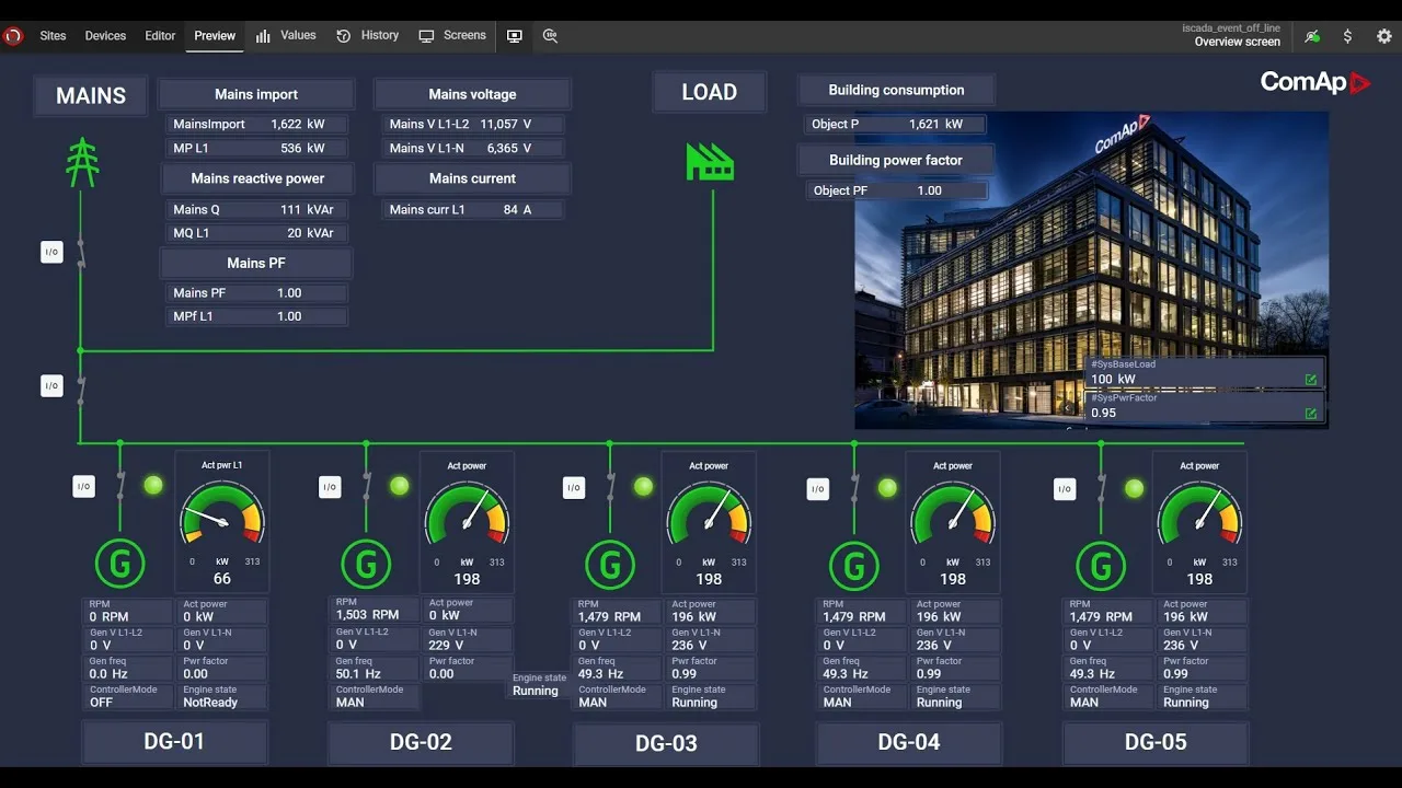 Подключение серверной и агентской части InteliMonitor