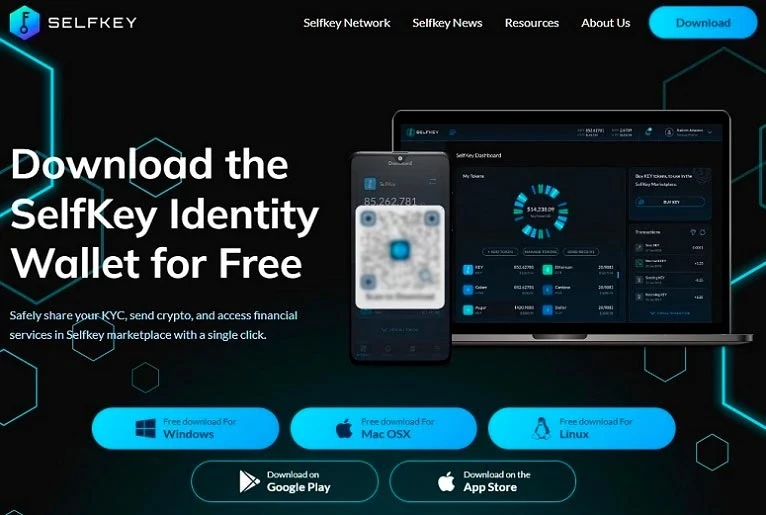 SelfKey - децентрализованная платформа верификации